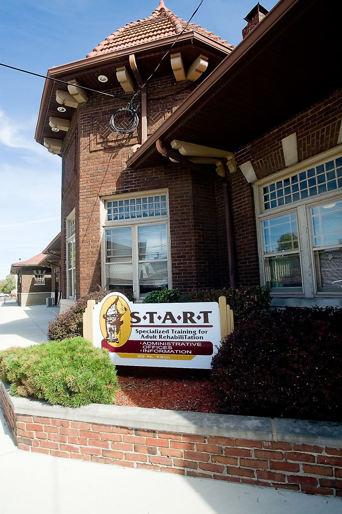 Historic Illinois Central railroad train depot houses S.T.A.R.T.